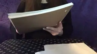ASMR Paper Sounds