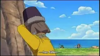 Zoro gets lost during Davy Back Fight