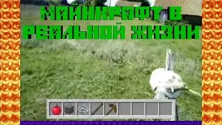Майнкрафт в реальной жизни| Minecraft in real life | AVRORA play