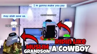 Grandma Cheats On Husband As Muslim Grandson Watches In Horror | ROBLOX Bloxton Hotels