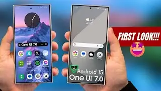 Samsung One UI 7.0 Android 15 - OFFICIAL FIRST REAL LOOK IS HERE!!!