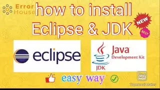 How to Install Eclipse IDE & JDK on windows 10? || easy way to download and install