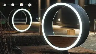 Вращающаяся скамья FUSION | AIRA.RU