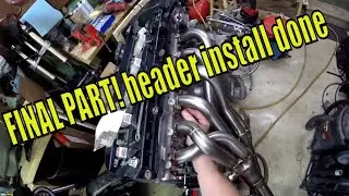 BMW M54 header install the right way!!