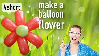 Make a Flower Balloon - Flower Balloon Twisting Tutorial Easy 