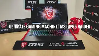 MSI GE65 Raider | First Impressions | upto i9 9th Gen | RTX 2070 #msiindia #msigaming