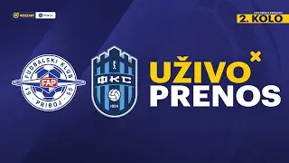 FAP - Smederevo 1924 Mozzart Bet Prva liga Srbije 2025/26 2. Kolo