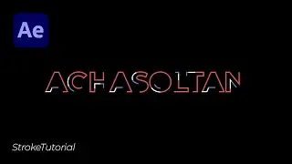 Here's Another Stroke Cool Text in After Effects Tutorial