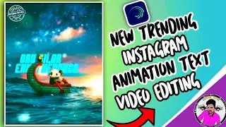 How to make trending animation lyric video editing tutorial in alight motion tamil