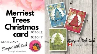 Merriest Trees card - October 2024