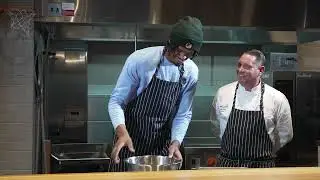 DaRon Holmes and Chef Ben's Skill Swap: From Court to Kitchen