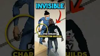 Being inconspicuous is 🔑 for sneaky builds 🧟‍♀️Learn how this trait can save you from zombies!