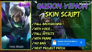 GUSION SKIN SCRIPT(V.E.N.O.M) NO PASSWORD