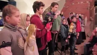 Рождественский кукольный вертеп