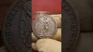 ROMA. Innocenzo XI (1676-1689). Piastra 1680. AG (g 31,83). Munt. 32; MIR 2016/1. SPL