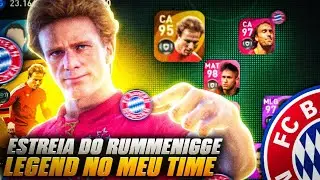 Minha PRIMEIRA PARTIDA com Rummenigge Legend no time! PES 2021 MOBILE