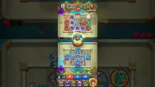 Rush Royale - Фанатик против охотника 🔥(унижение)