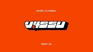 HOW I MADE MY YOUTUBE INTRO | PART 01 | ADOBE ILLUSTRATOR | CHROME & Y2K LOGO INTRO TUTORIAL