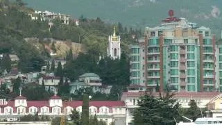 Прыжки в воду со скал.Крым Ялта .