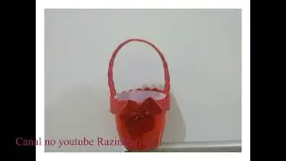 COMO FAZER LEMBRANCINHA COM POTE DE DANONE