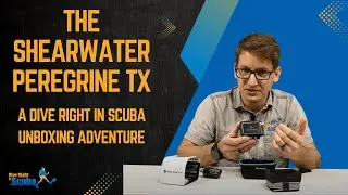Shearwater Peregrine TX Dive Computer Unboxing