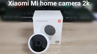 Камера видеонаблюдения Xiaomi Mi 2k, распаковка, подключение.