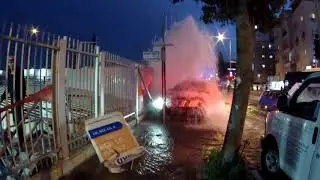 Потоп в Бнэй браке,הצפה בבני ברק 04.02.2018