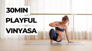 30Min Creative Vinyasa With Animal Flow