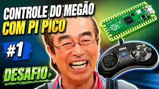 Controle de Mega Drive em USB com Pi Pico - Primeiro Passo - Projeto Mega Pi Pico