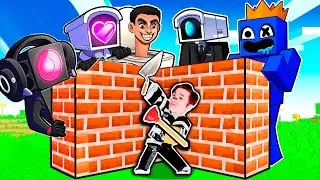 СТРОЮ ДОМ ЧТОБЫ ВЫЖИТЬ В РОБЛОКС ! ПОСТРОИЛ БАЗУ КАМЕРОМЕНОВ ПРОТИВ СКИБИДИ ТУАЛЕТОВ !