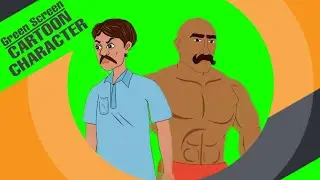 green screen cartoon video | green screen cartoon character | green screen animation. cartoon maker