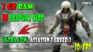 FIX LAG: Assassin's creed 3 on a low end pc (2021)/ Low end gaming