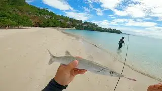 MABISANG PAEN SA TABING DAGAT | Ultralight Fishing Philippines