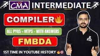 Compiler FMBDA All PYQs + Mock Test With Solution- CMA Inter Group 2 - December 2024 Exams #cmainter