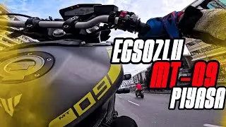 I Gassed Up with the Exhausted Yamaha MT-09! 🔥 Sound & Adrenaline