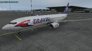 X-Plane 12! Хотели снег, а получили краш! СПб, Пулково - Мурманск (LED-MMK) | Zibo Boeing 737-800NG|