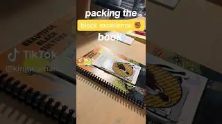 Unboxing Black Excellence: Join Me in Packaging the Book! #KingJournals #packagingordersasmr