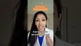 PCOS facial hair is very common. Share with someone who has PCOS. 
