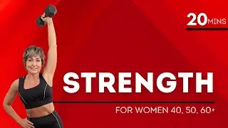 20-Min Full Body Strength with BOSU Ball for Women Over 40