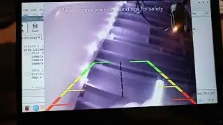 Raspberry pi based reverse backup camera night vision
