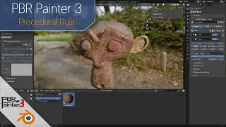 Making Procedural Rust using PBR Painter 3