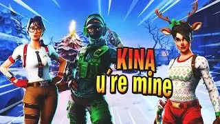 Fortnite Stream Highlights - Kina - u're mine (ft. shiloh) | Fortnite Season 10