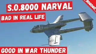 S.O.8000 Narval - bad in real life - good in War Thunder