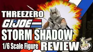 Threezero G.I. Joe Storm Shadow 1/6 Scale Figure Unboxing and Review