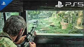 LAST OF US REMAKE PS5 HDR GAMEPLAY 60FPS PART 14 SNIPER