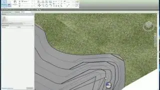 Создние пруда или реки в Revit