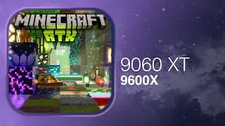 Minecraft +Shaders +Distant Horizons - RX 9060 XT - benchmark