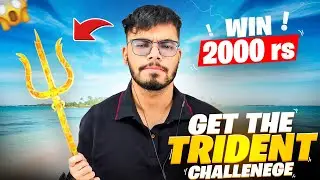 Get The Trident, Win ₹2000 Challenge in Public!