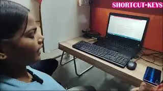 underline every word in a paragraph using shortcut keys, step by step:#socialvisionindia #computer
