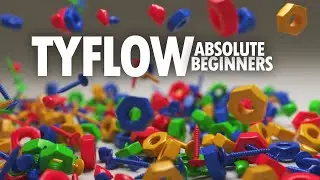 Tyflow For Absoluate Beginners Tutorial  -  